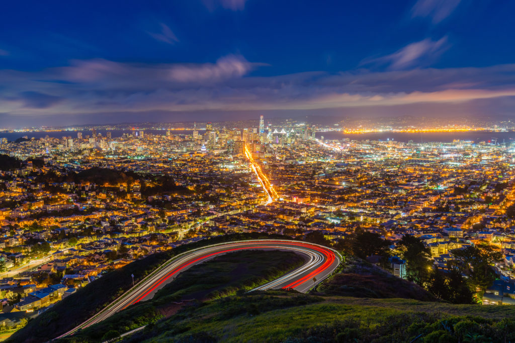 San Francisco at night